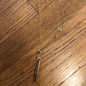 Stella & dot gold necklace